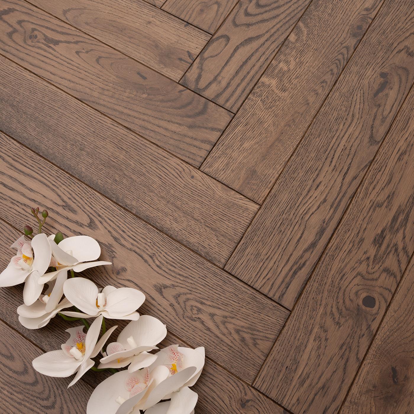 Инженерная доска Polarwood Herringbone Дуб Цейлон