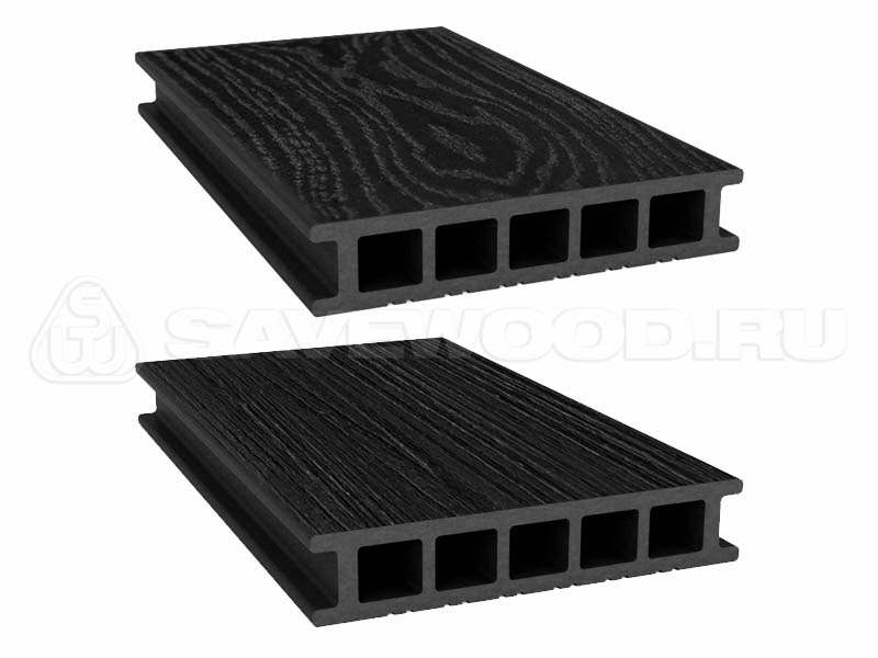 Террасная доска Savewood Fagus Черный