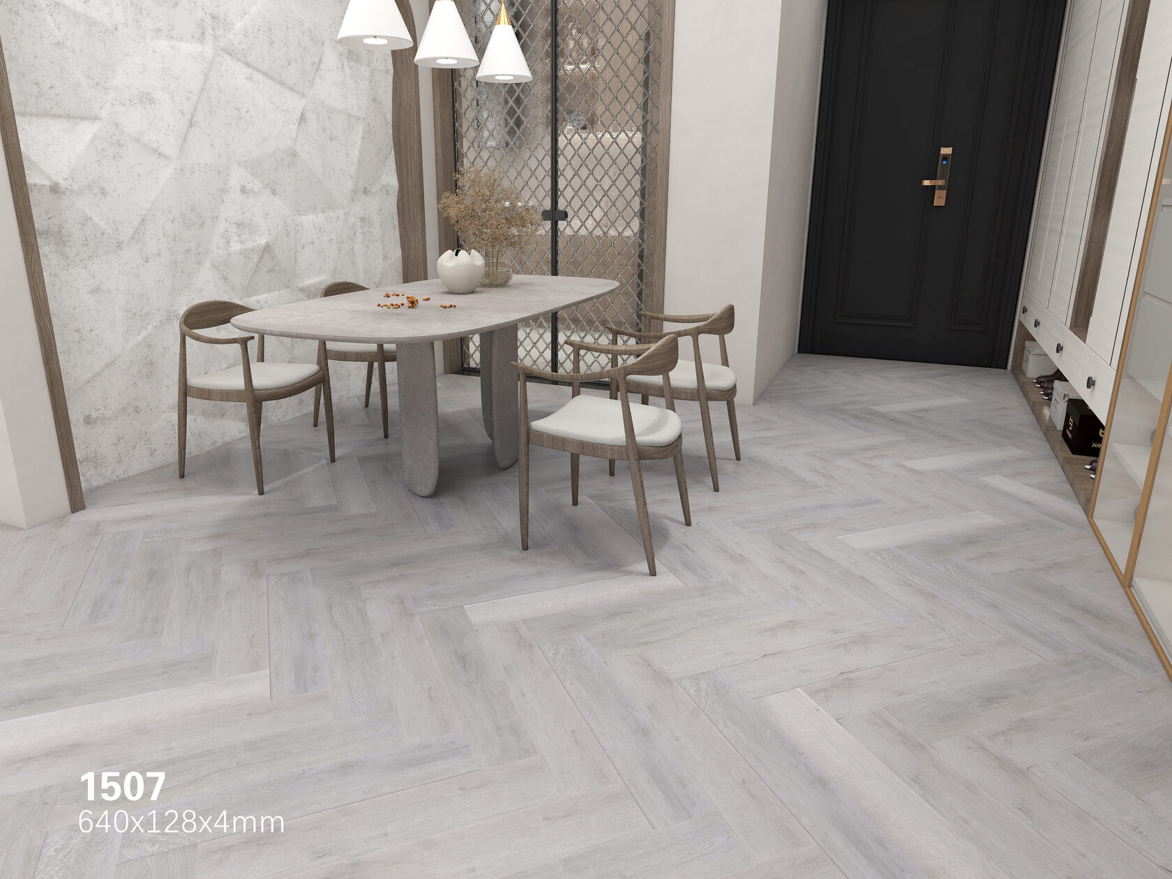 Кварцвинил Floorwood SPC Authentic 1507 Зимняя Луна