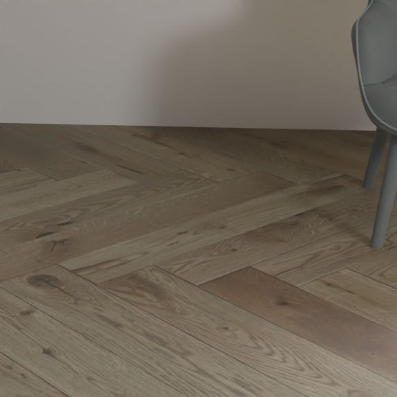 Инженерная доска Polarwood Herringbone Дуб Балтийский