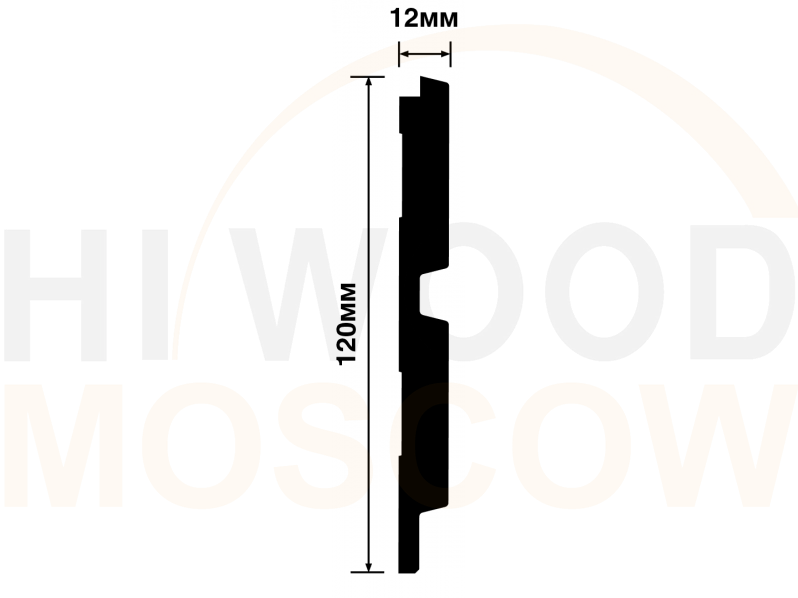 Декоративная панель HIWOOD LV123 NP