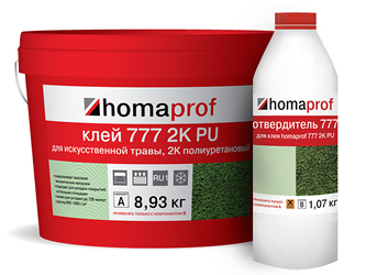 Клей полиуретановый для искусственной травы 2К Homakoll PU 777 Prof 10 кг.