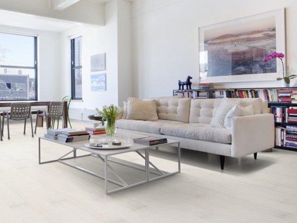 Паркетная доска Upofloor Art Design Oak White Marble 3S