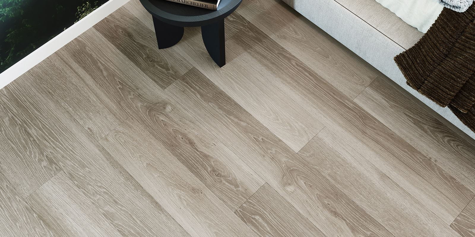 Кварцвинил Invictus Maximus Dryback Plank French Oak - Linen