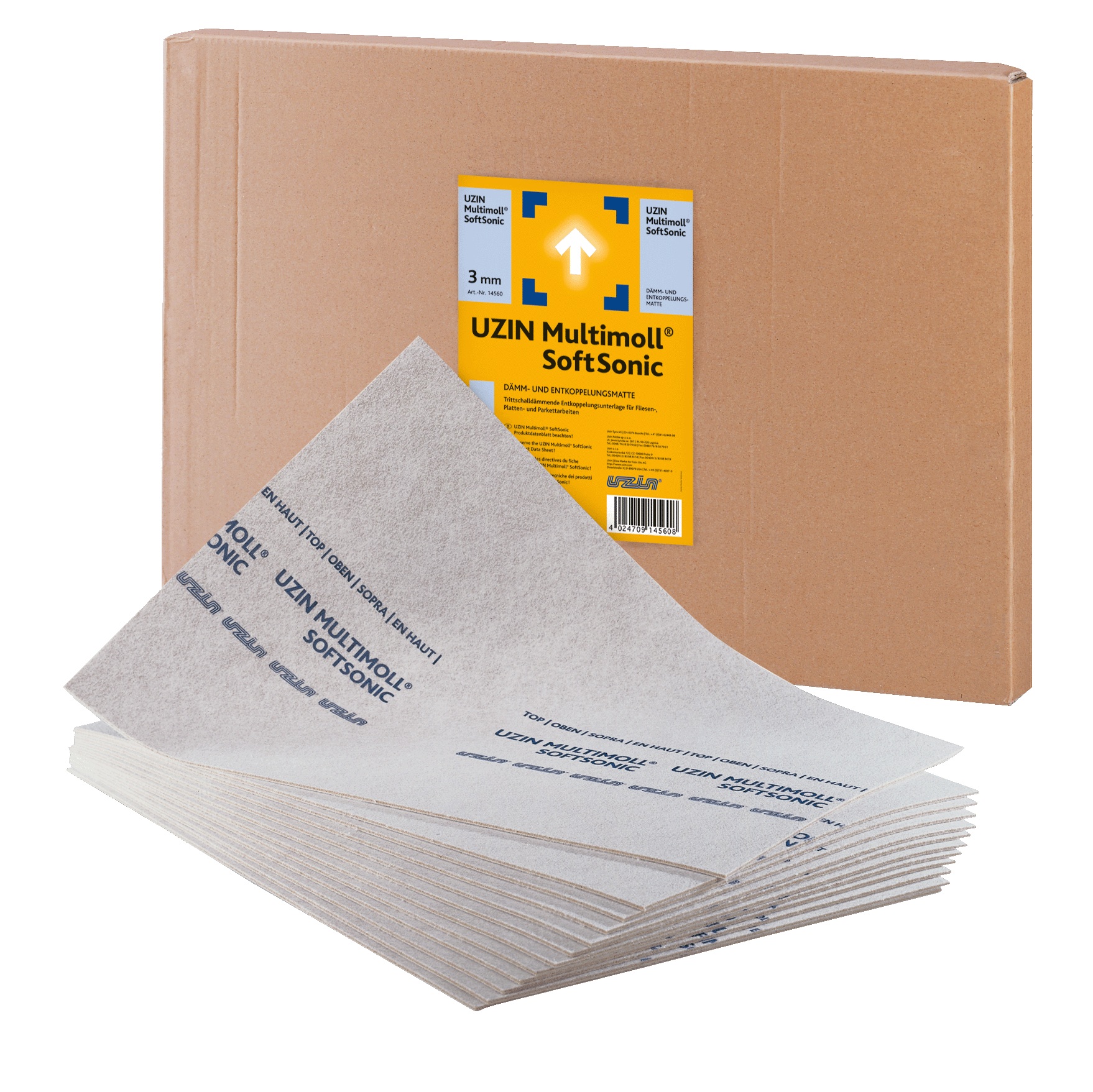 Подложка Multimol Softsonic 3 мм
