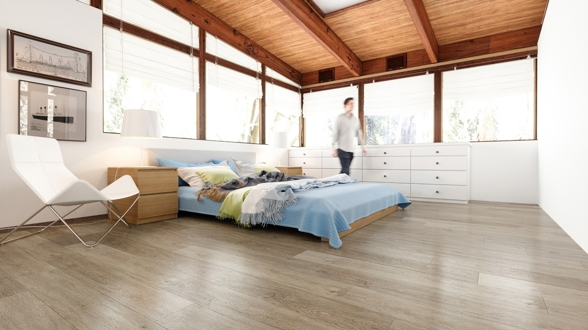 Кварцвинил Fargo Comfort JC18002-1 Дуб Классик