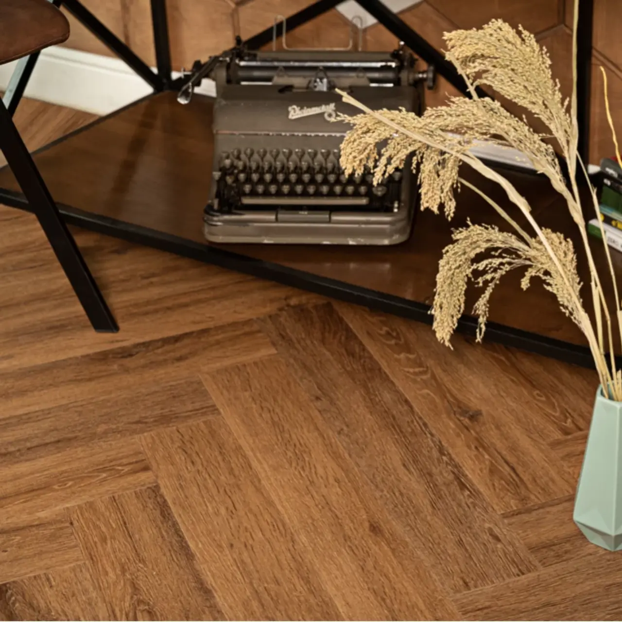 Кварцвинил Vinilam Parquet Herringbone Glue GD11210 Паркет Де Вилль клеевой