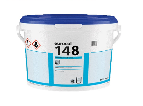 Клей для паркета полиуретановый твердо-эластичный Forbo 148 EUROMIX WOOD 2К 9,625 кг