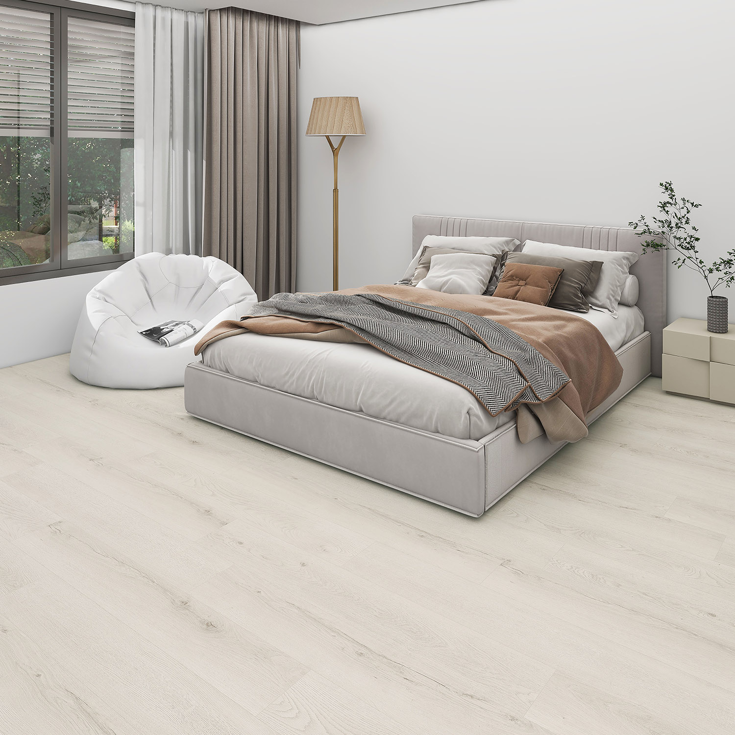 Кварцвинил Floorwood SPC Synchro 6414 Дуб Нави