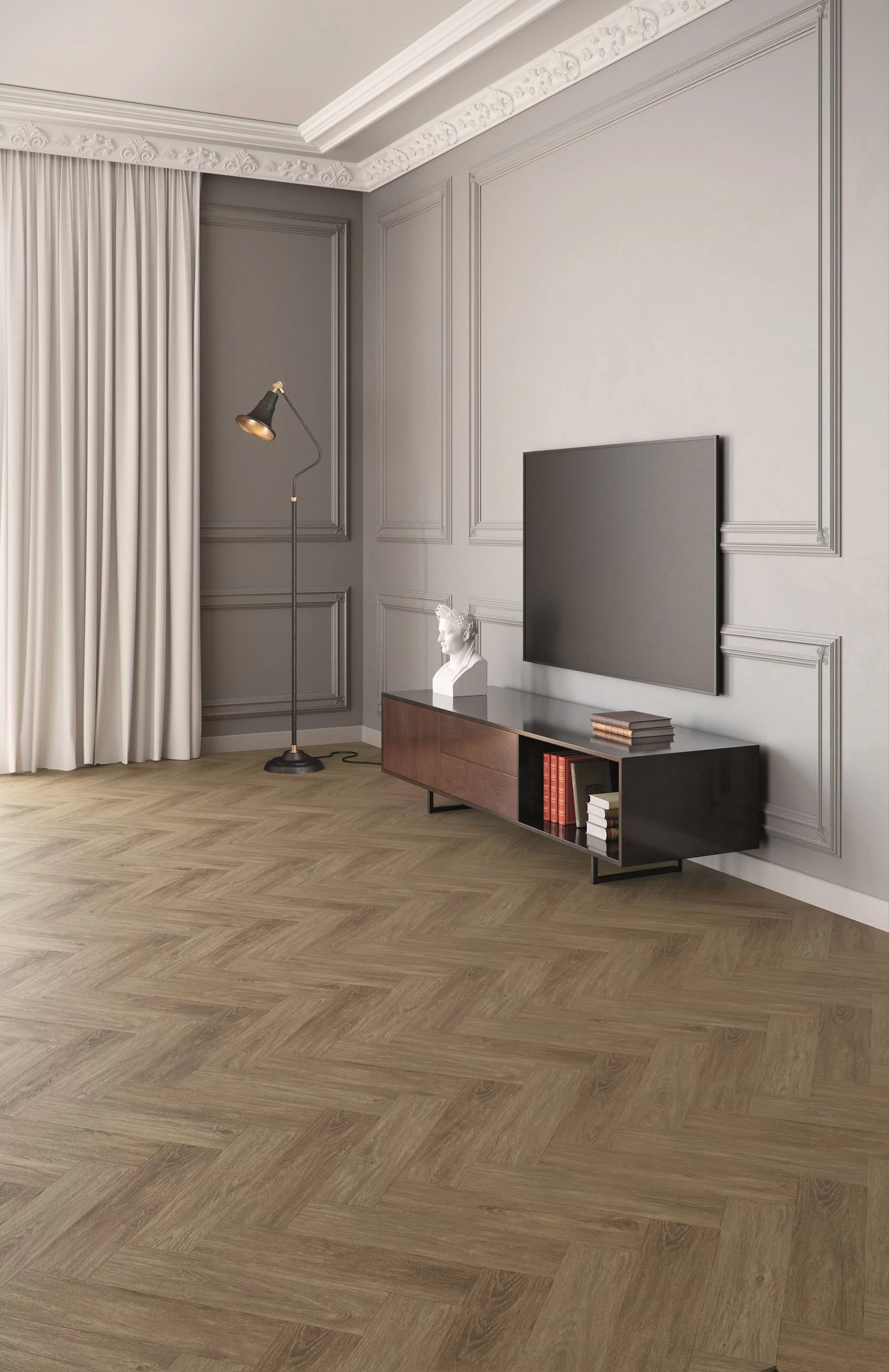 Ламинат Faus Masterpieces S180185 Loria Herringbone