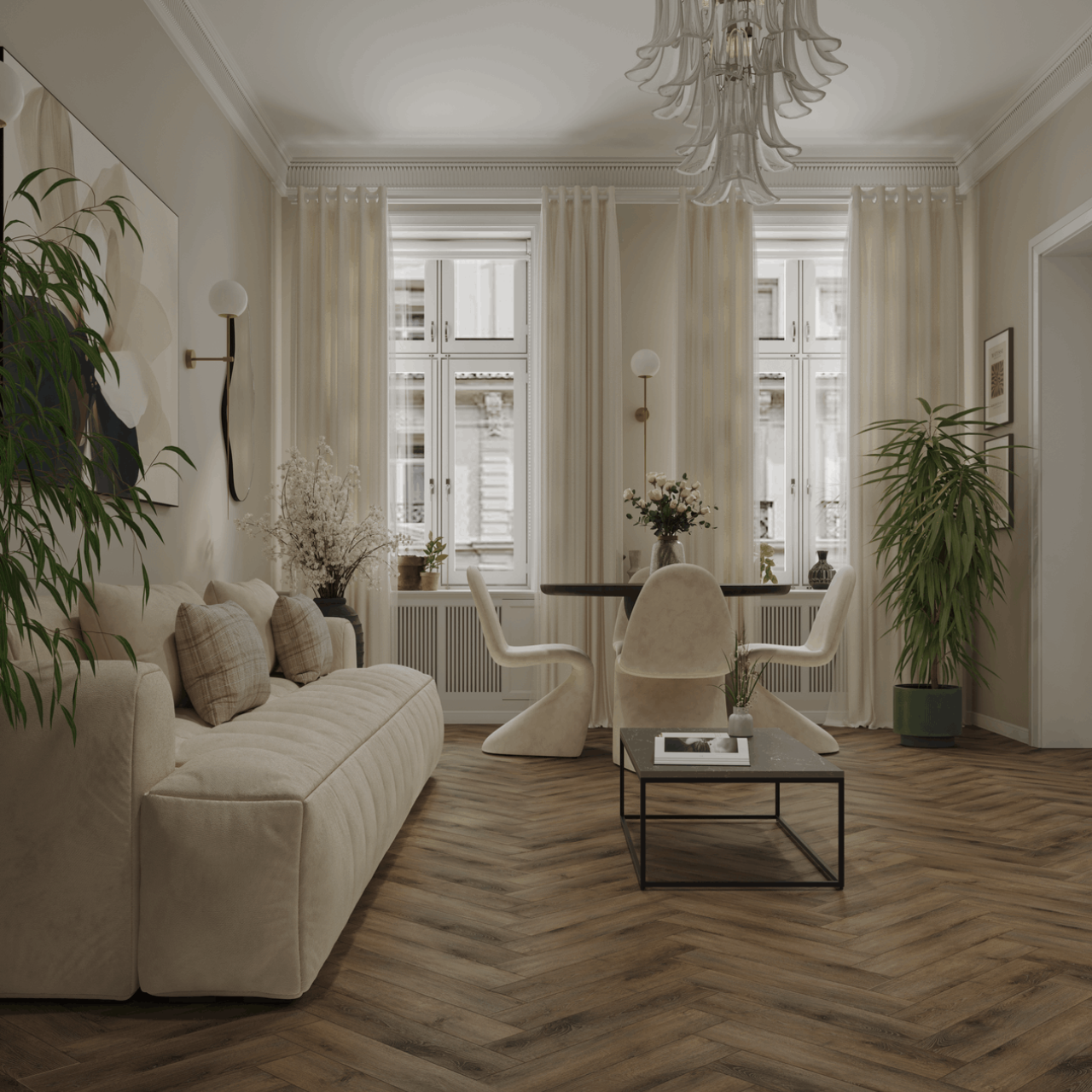 Кварцвинил Ensten Valland Parquet ECO 103-20 Мальта
