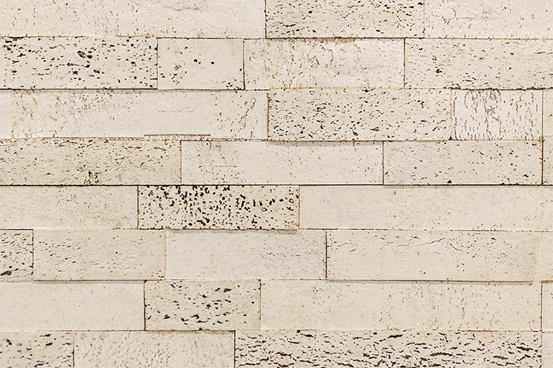 Настенное клеевое пробковое покрытие CorkStyle CorkBrick Antico Avorio