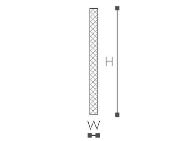 Плинтус напольный NMC Wallstyl FL9 100х8х2000 мм