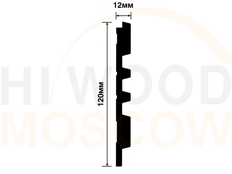 Декоративная панель HIWOOD LV121 GN68