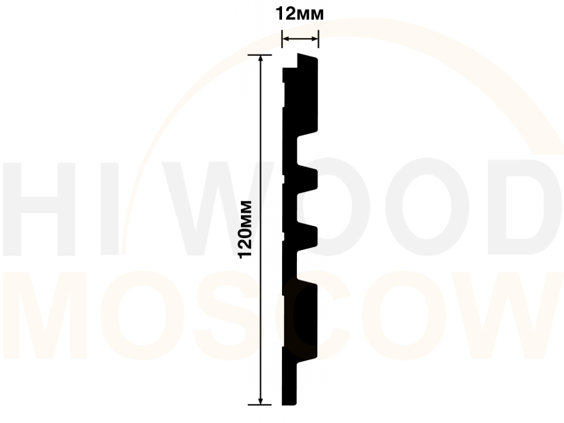 Декоративная панель HIWOOD LV121 S381A