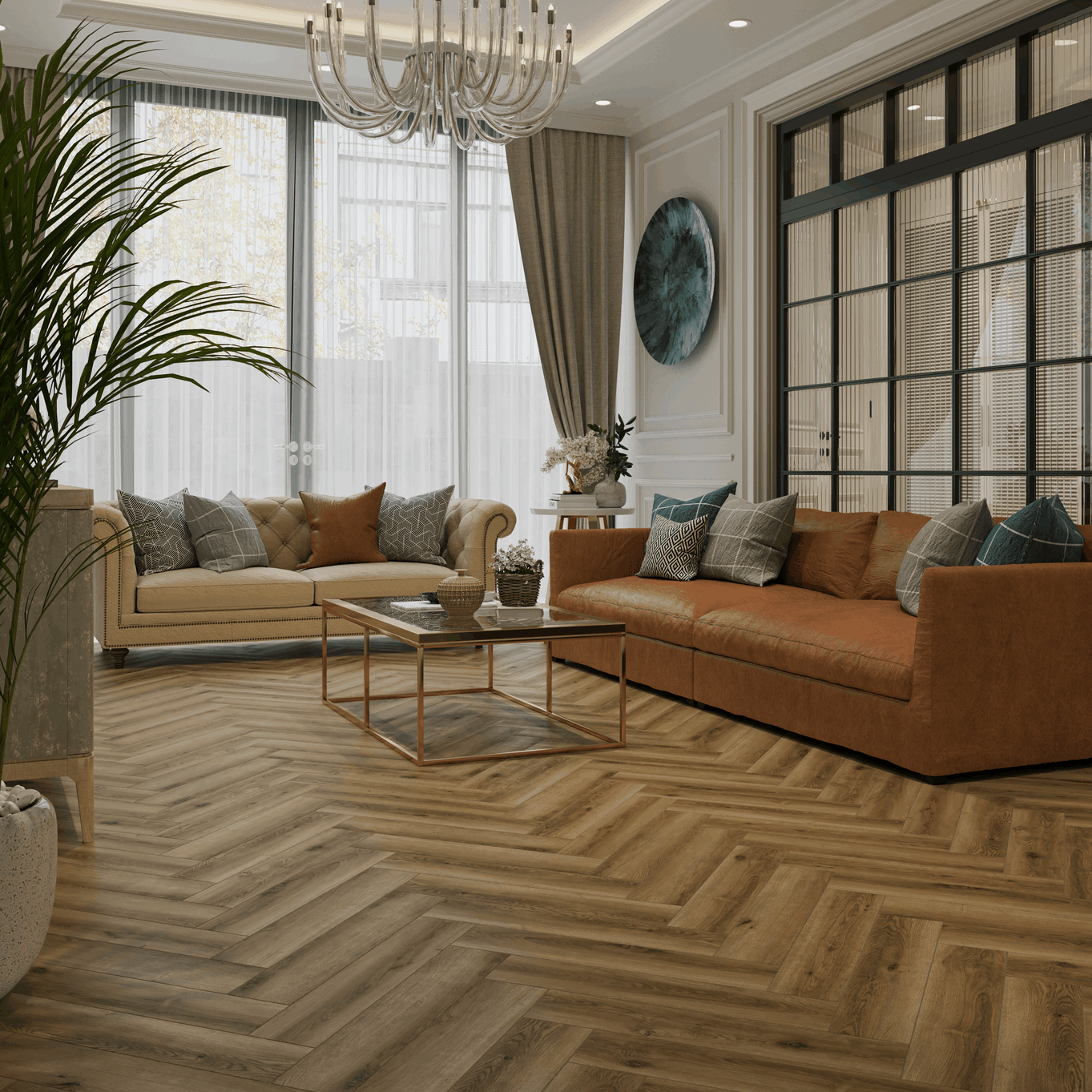 Кварцвинил Ensten Valland Parquet ECO 103-12 Крит