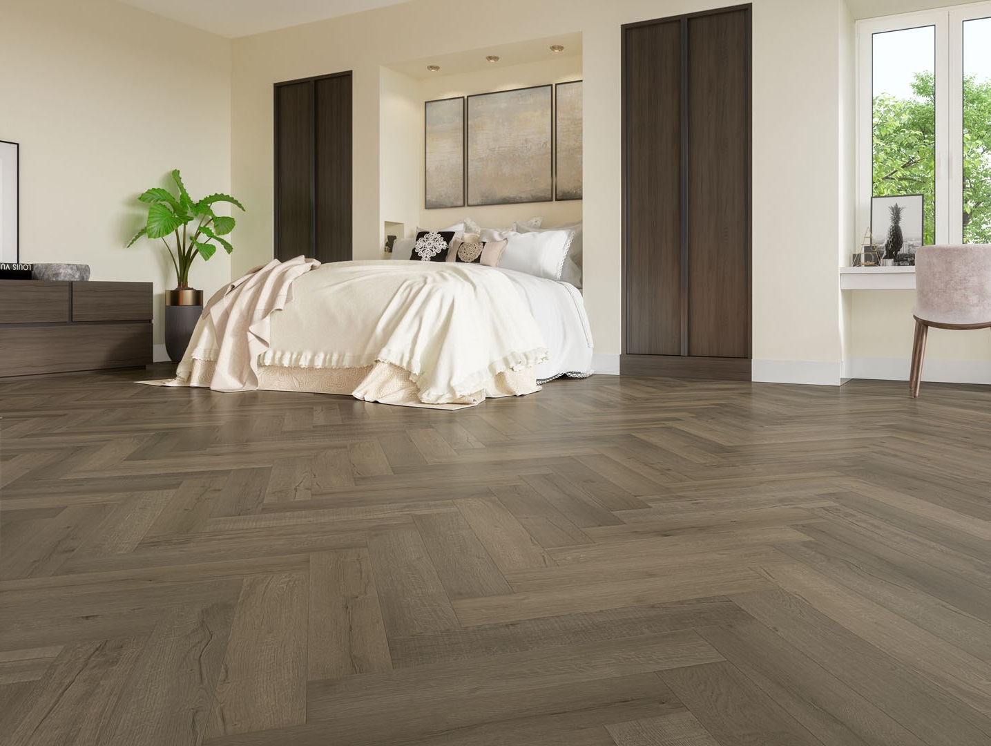 Кварцвинил Fargo Parquet 33-81996-10 Дуб Марракеш
