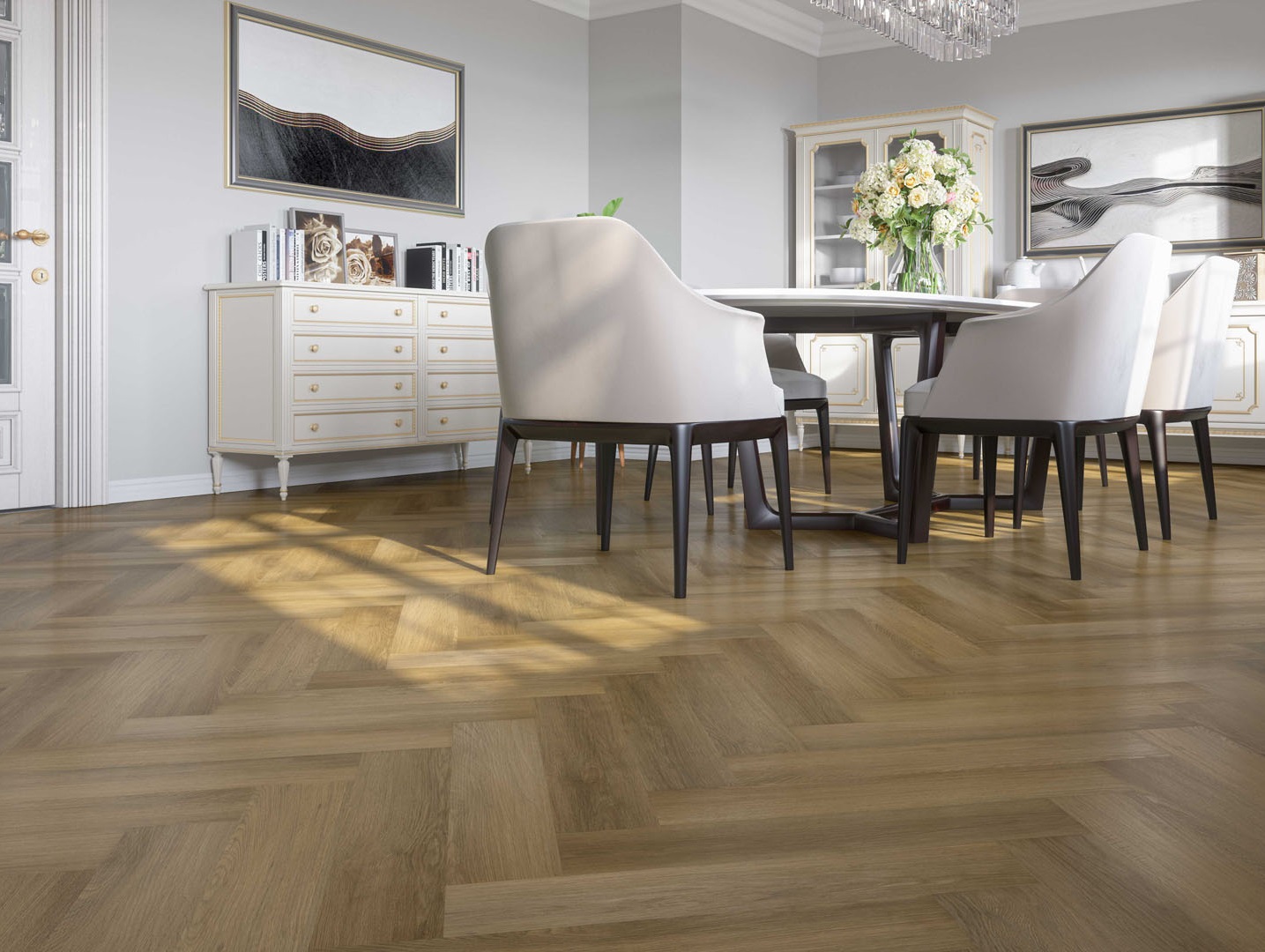 Кварцвинил Fargo Parquet 33-4105-12 Дуб Ванкувер градиент