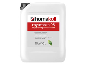 Грунтовка глубокого проникновения Homakoll 05C Prof (концентрат) 10 кг.