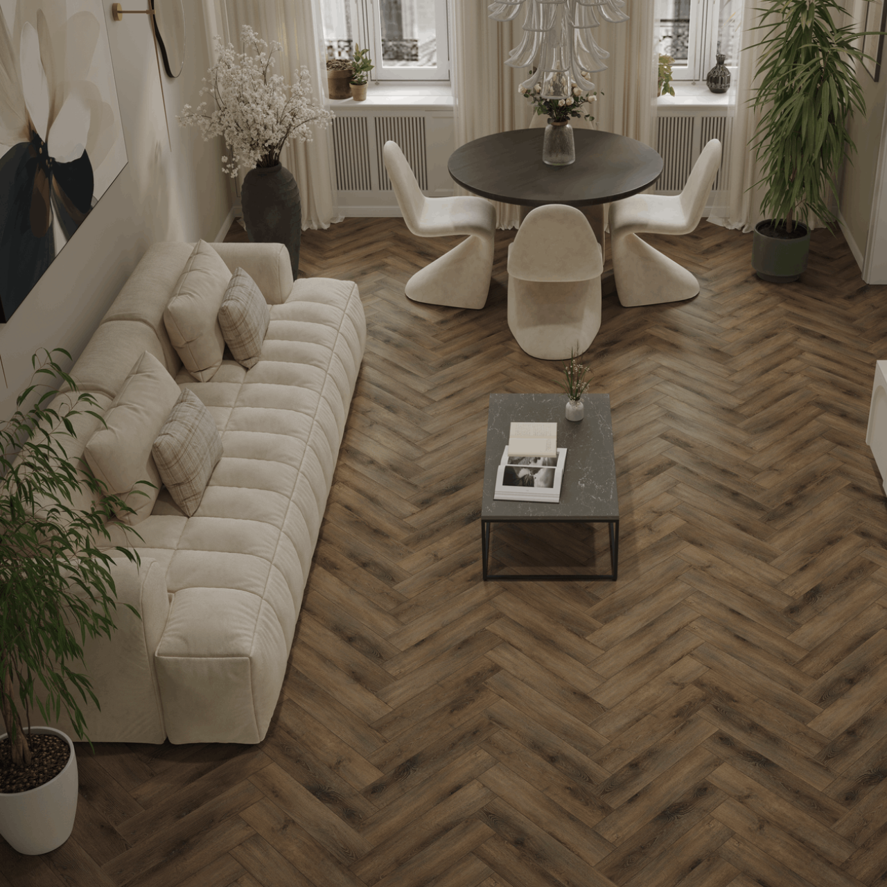 Кварцвинил Ensten Valland Parquet ECO 103-20 Мальта