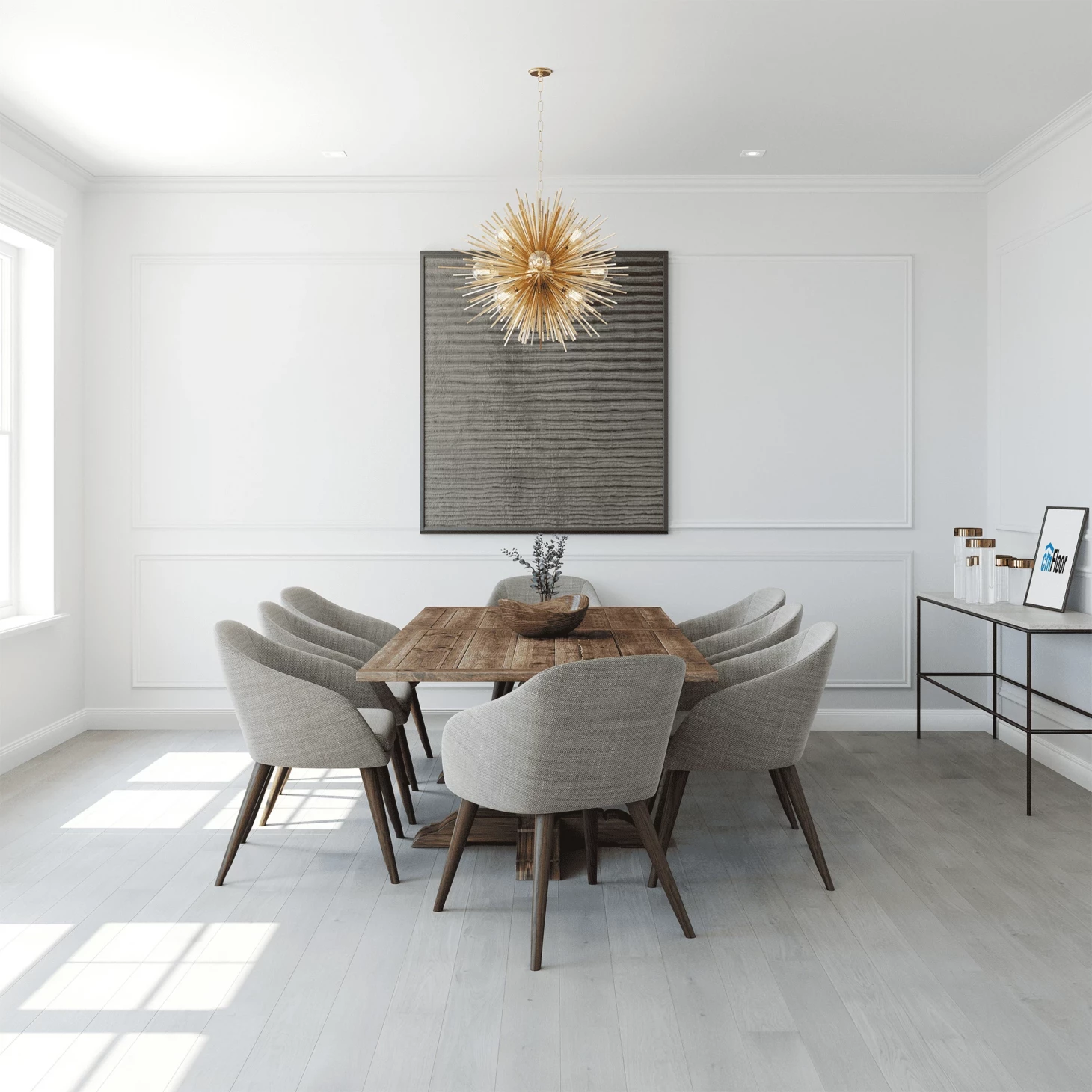 Кварцвинил CM Floor ScandiWood 05 Дуб Ледяной