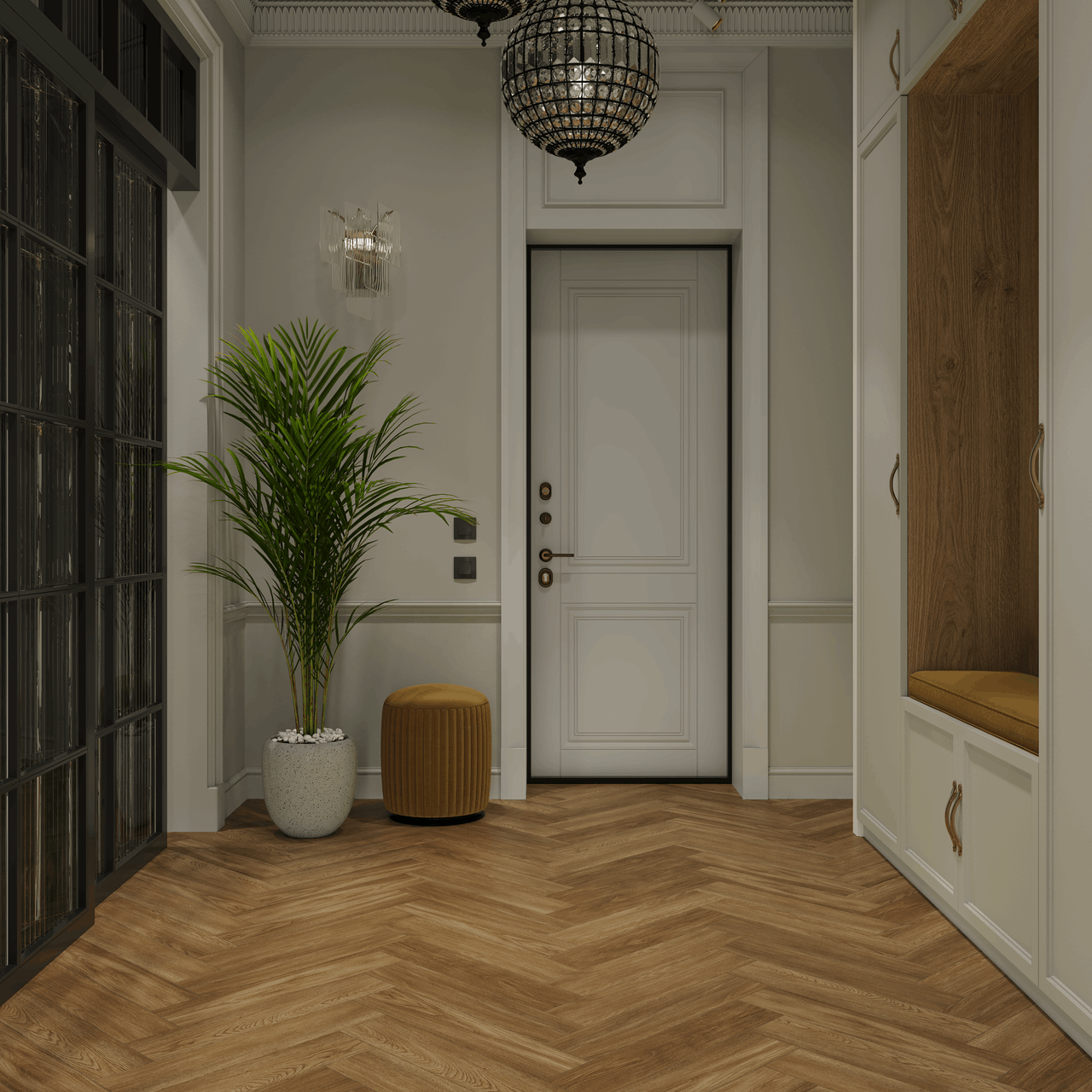 Кварцвинил Ensten Valland Parquet ECO 103-14 Кардамон
