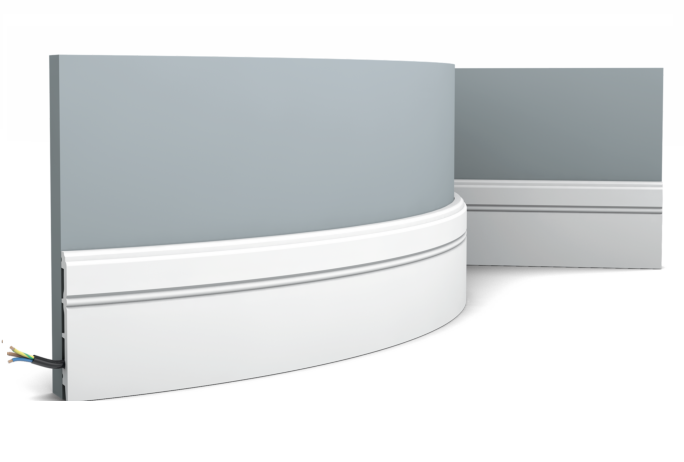 Плинтус напольный гибкий Orac Decor SX 105F 108х13х2000 мм