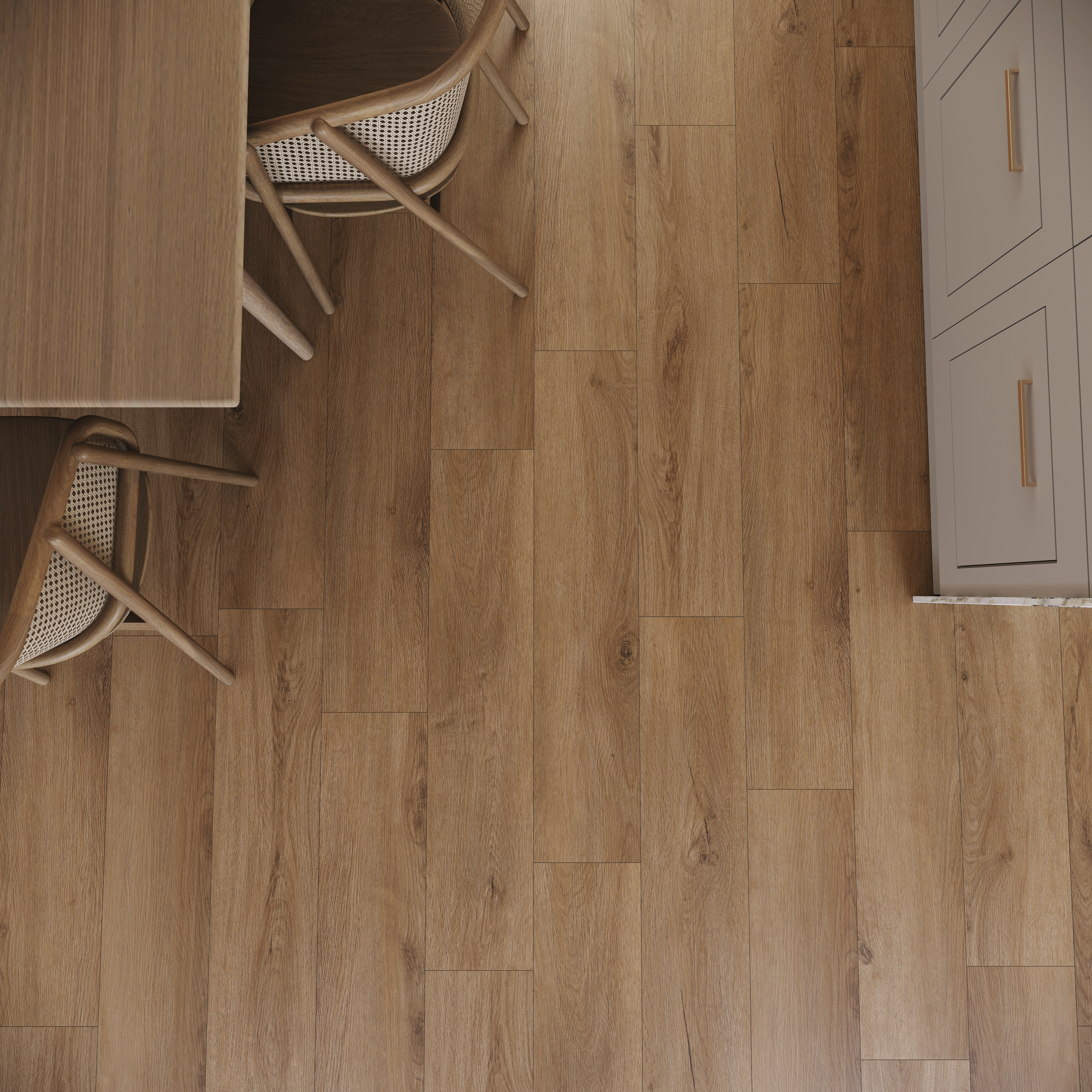 Кварцвинил Invictus Primus Click Plank Riviera Oak - Caramel