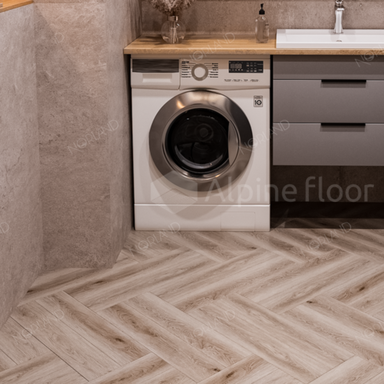 Кварцвинил Norland Северный уют LVT (Lagom Parquet LVT) 1034-05 Bratt