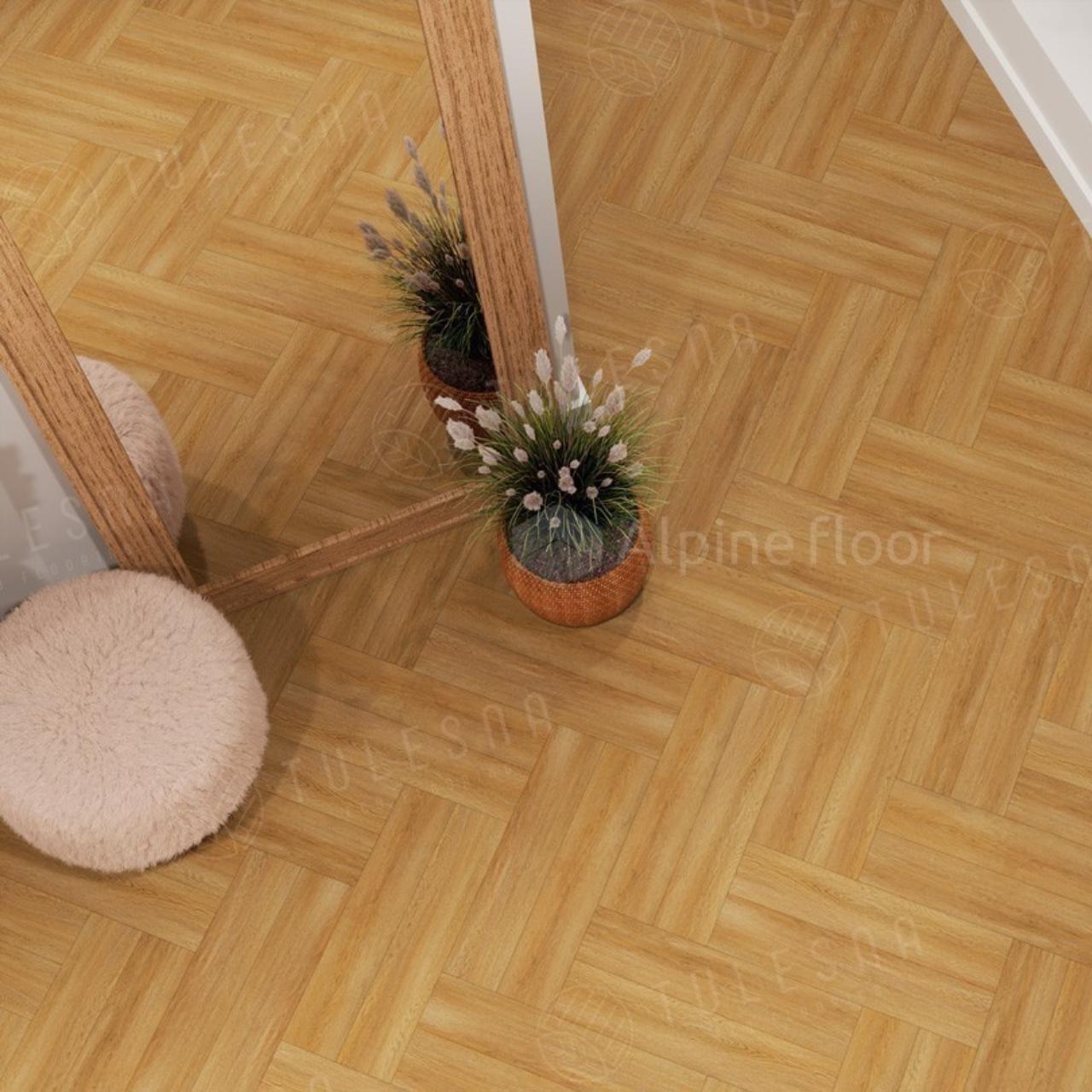 Кварцвинил Tulesna Искусство паркета LVT (Art Parquet LVT) 1005-701 Sincero