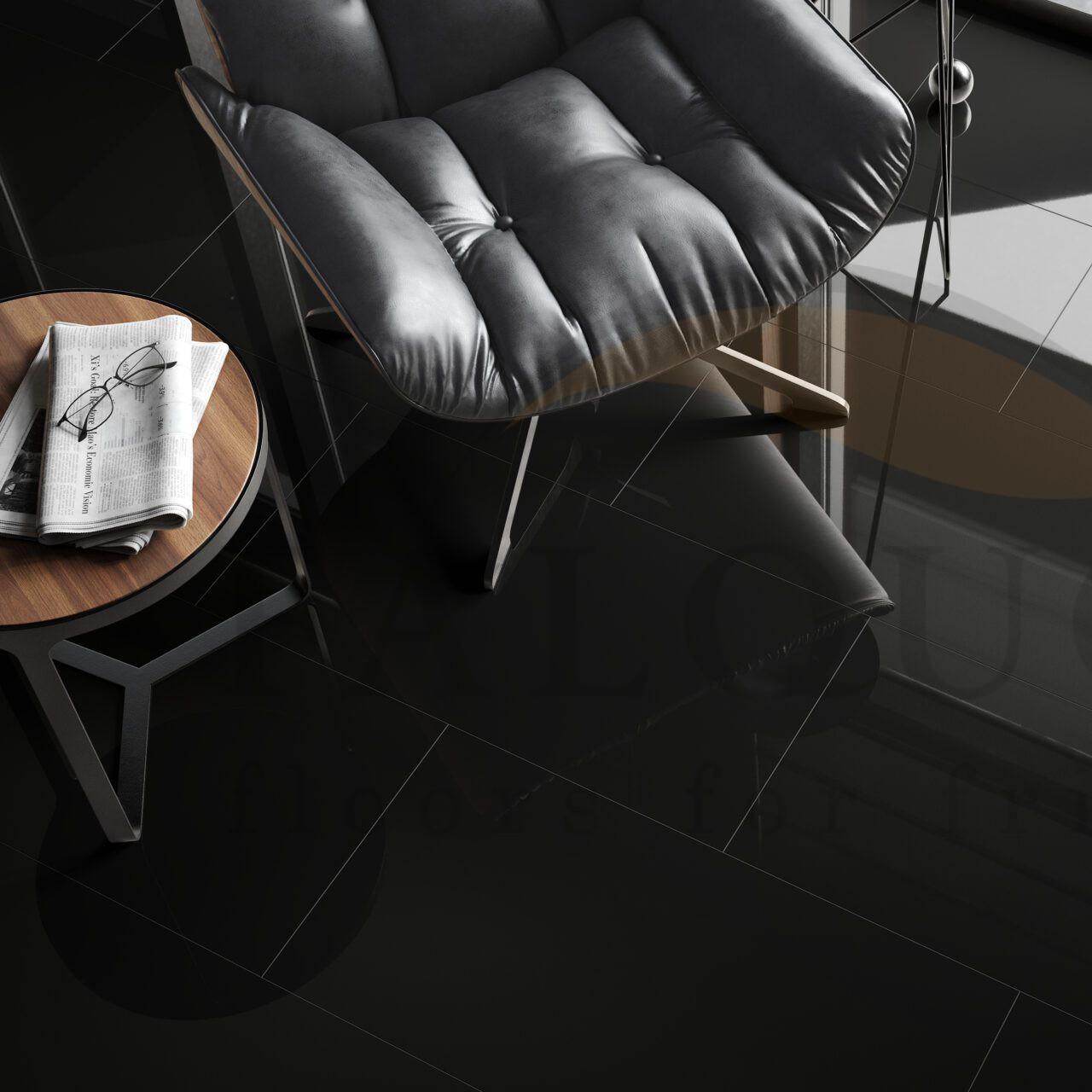 Кварцвинил The Floor Stone U190 Black