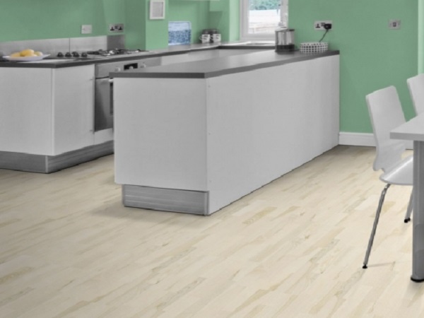 Замковое пробковое покрытие CorkStyle WOOD Esche Weiss