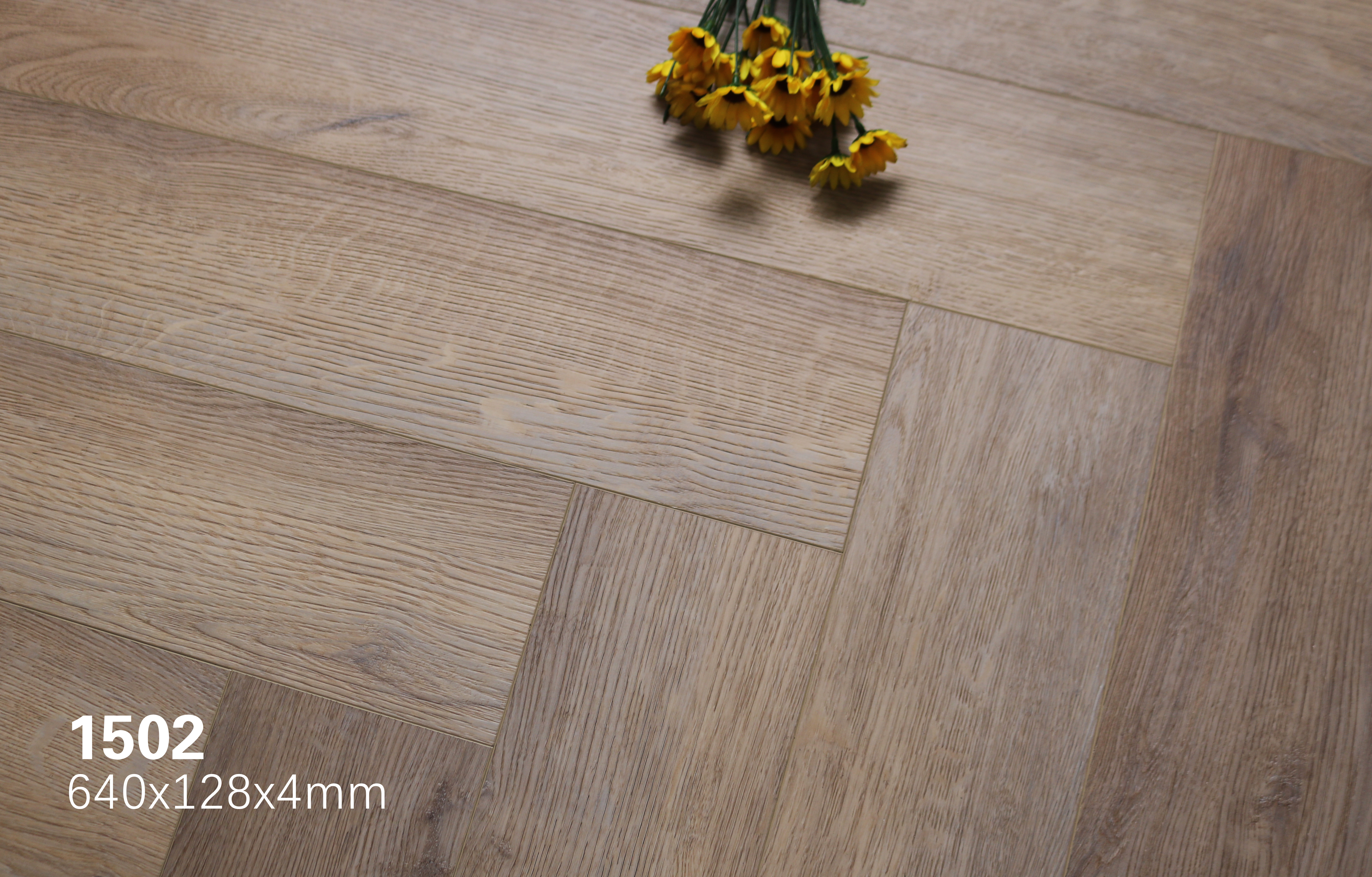 Кварцвинил Floorwood SPC Authentic 1502 Оранжевый Цветок