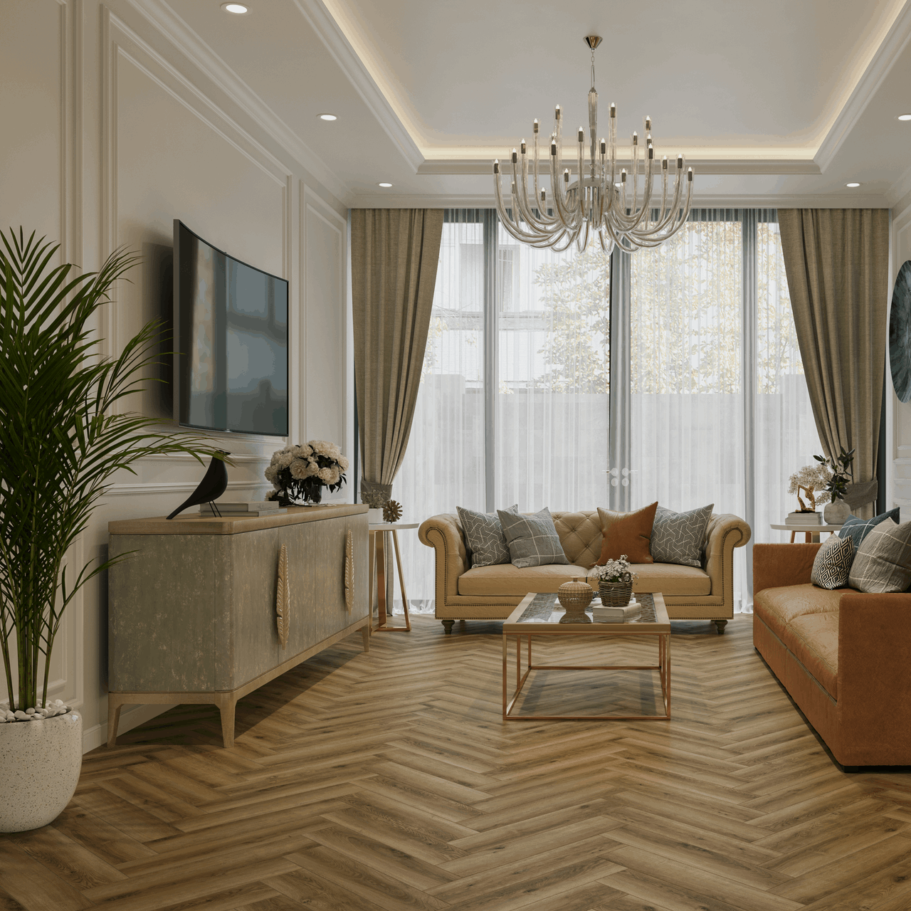 Кварцвинил Ensten Valland Parquet ECO 103-12 Крит