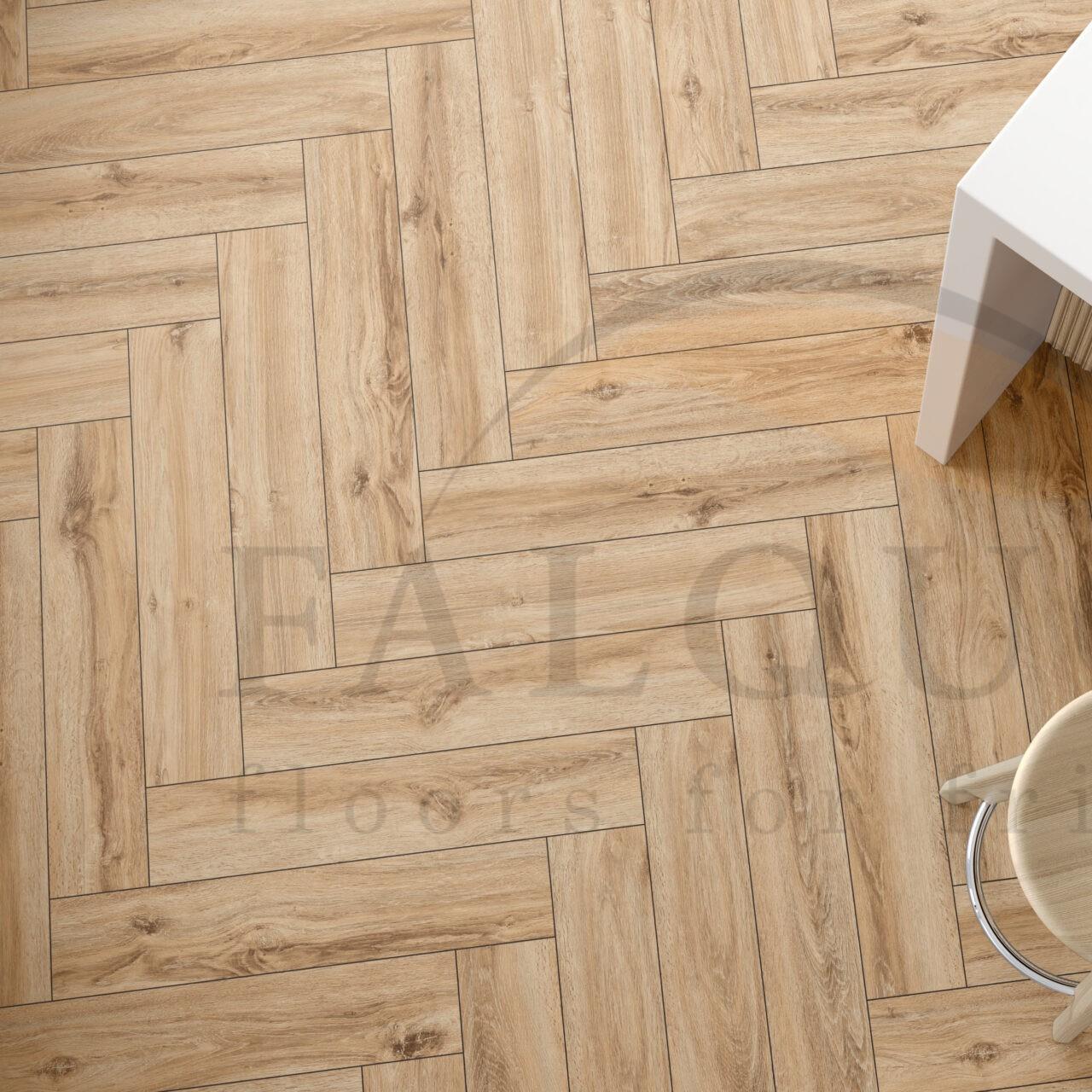 Кварцвинил The Floor Herringbone P1003 Vail Oak HB