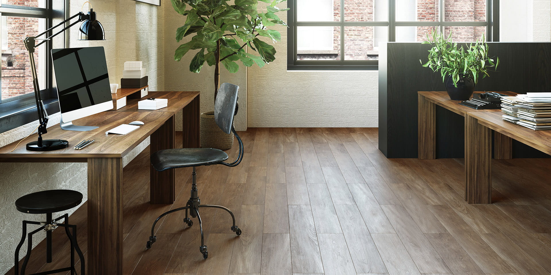 Кварцвинил Invictus Maximus Click Plank New England Oak - Toffee