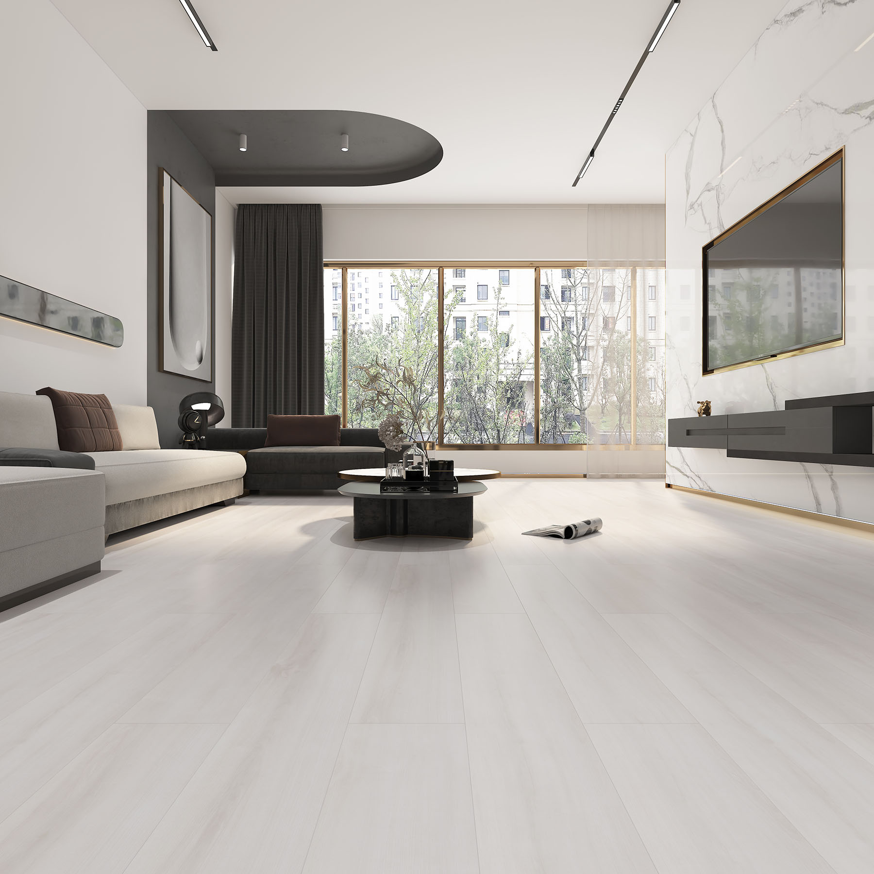 Кварцвинил Onefloor Wood Click 8055