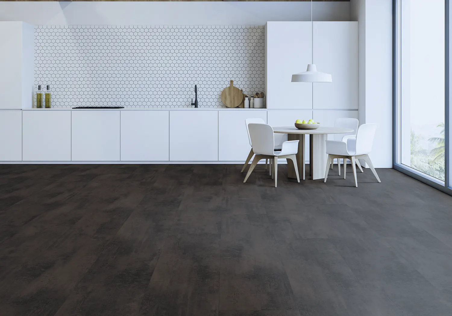 Ламинат Masterfloor by Kaindl 8.33 Aqualine Tile K5579 ST Oxid Dark Brown