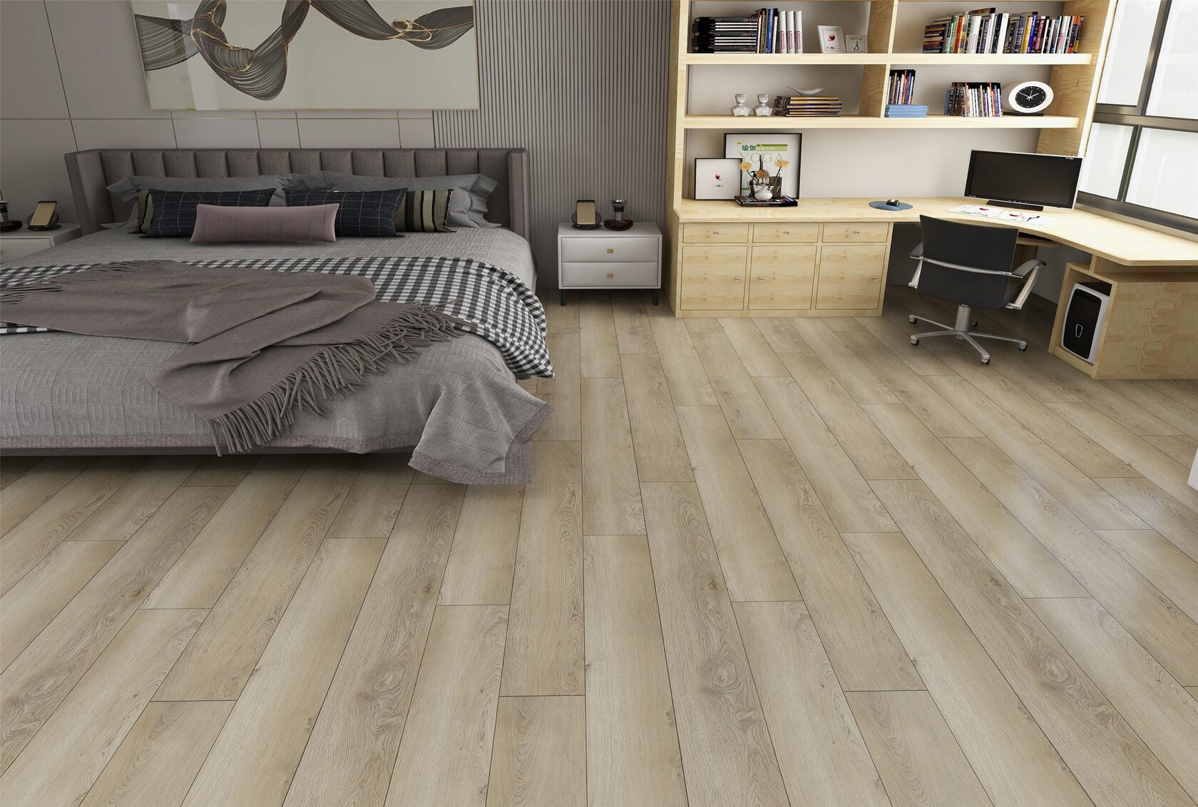 Кварцвинил Floorwood SPC Quantum 9433 Дуб Эйлер