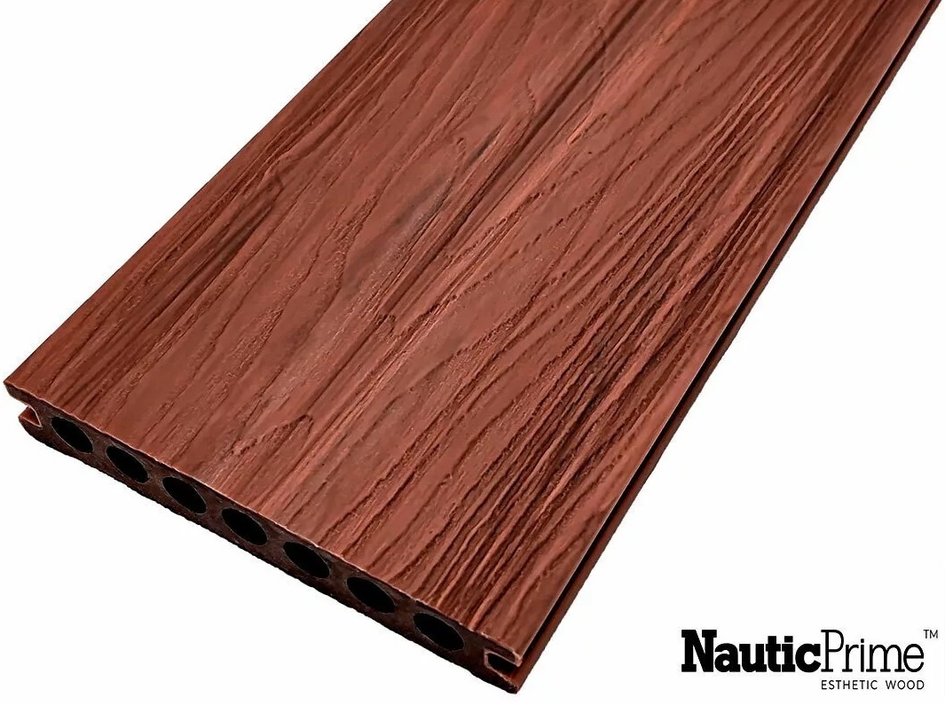 Террасная доска Nautic Prime Co-Extrusion Терракот