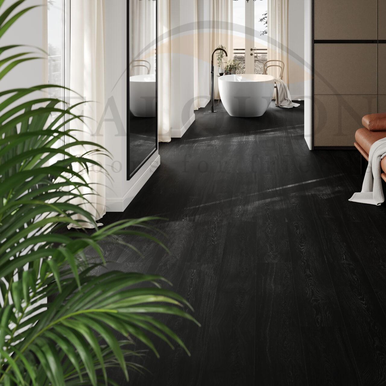 Кварцвинил The Floor Wood U190 Black