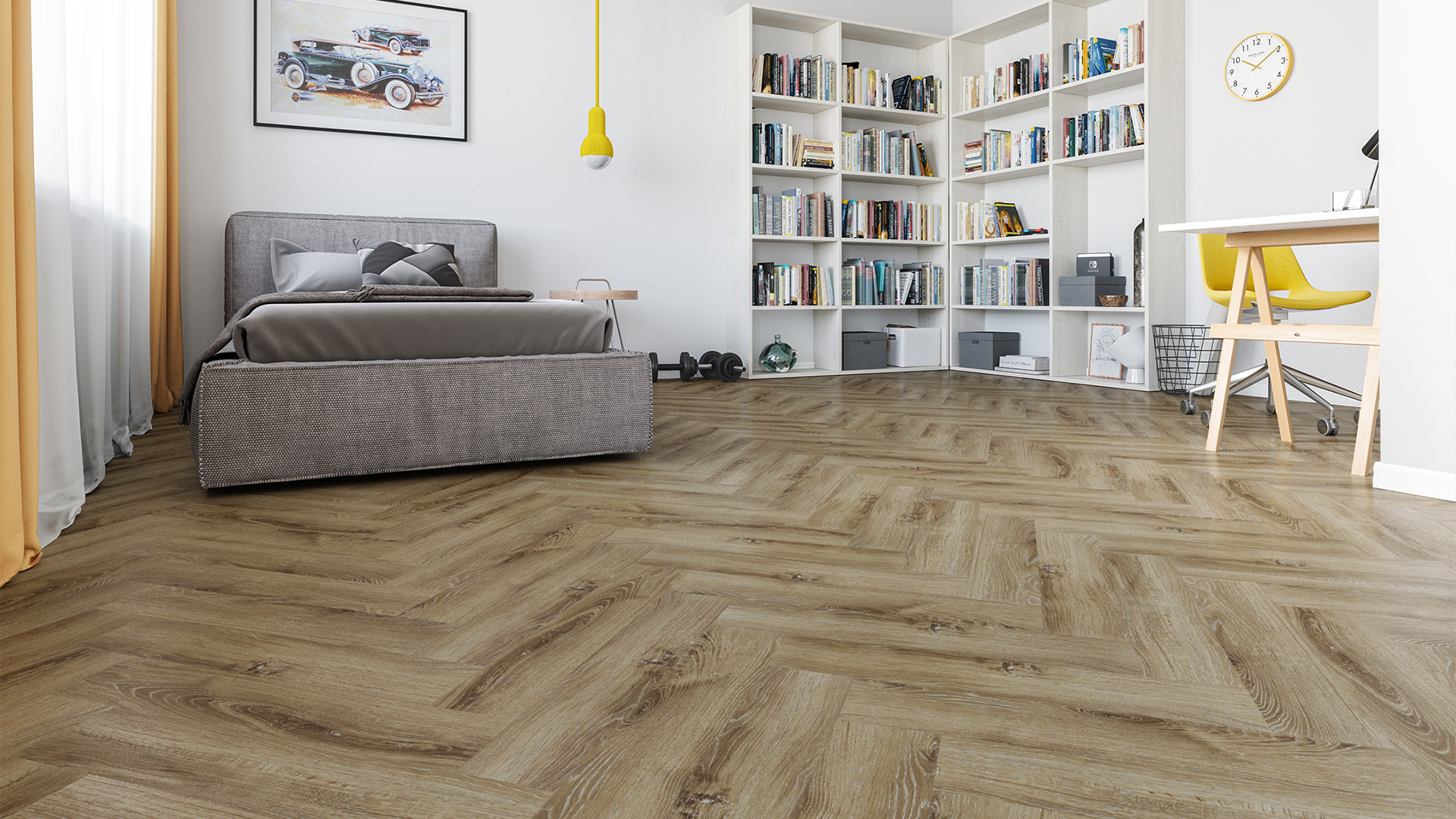 Кварцвинил Fargo Parquet 33-385-7 Дуб Коломбо