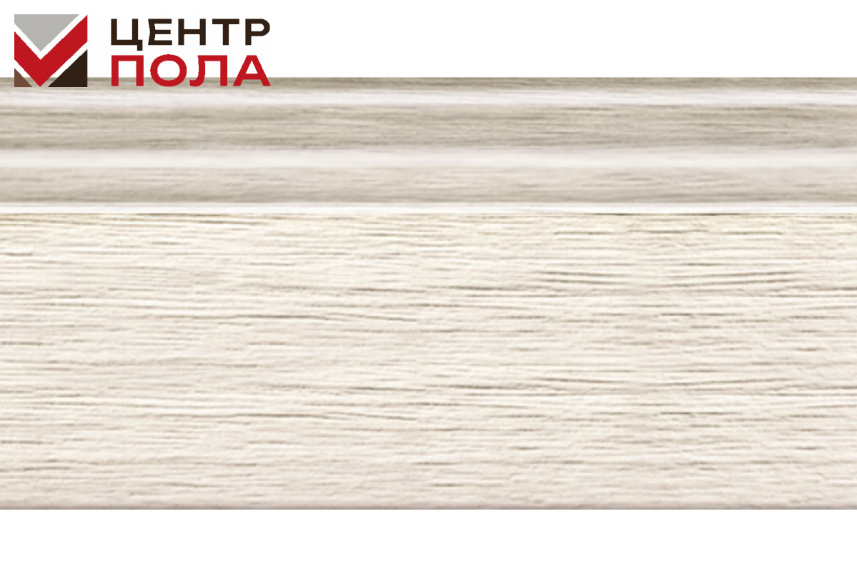 Плинтус напольный Decomaster D233-70 ШК/8 120х23х2400 мм