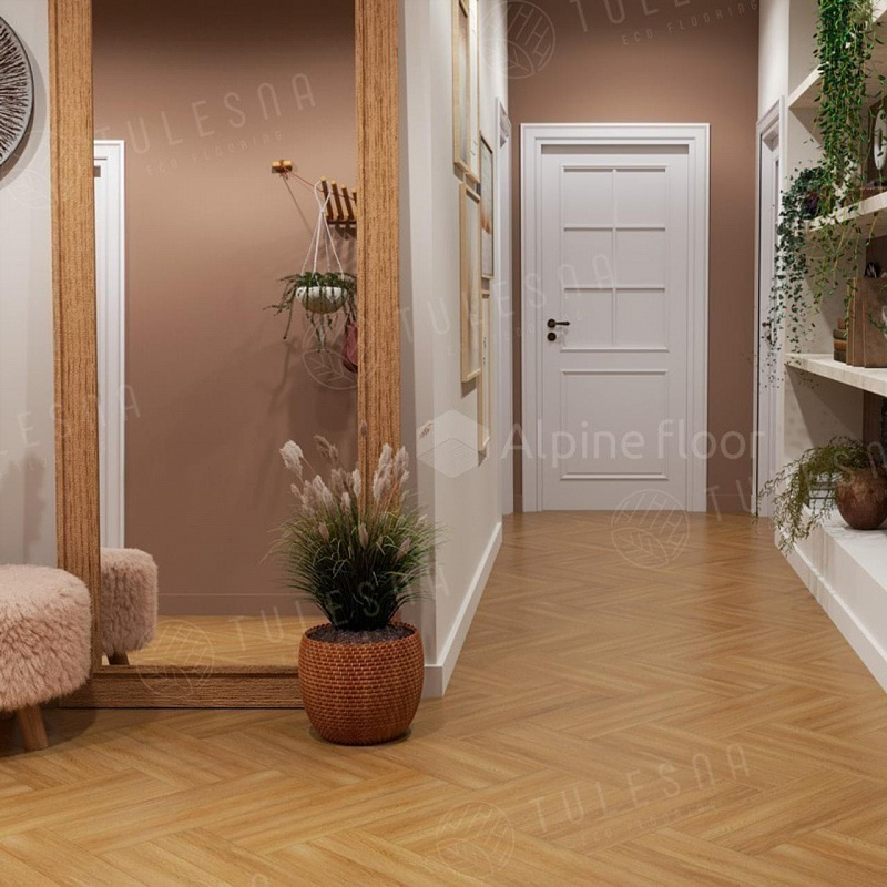 Кварцвинил Tulesna Искусство паркета LVT (Art Parquet LVT) 1005-701 Sincero
