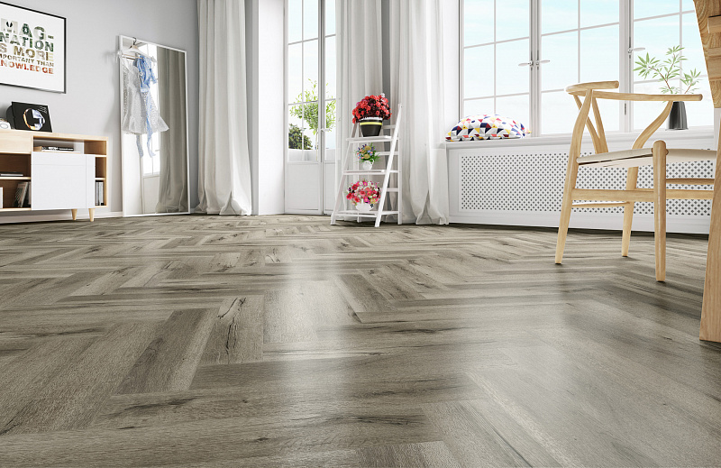 Кварцвинил Fargo Parquet 33-001-1 Дуб Мадрид градиент