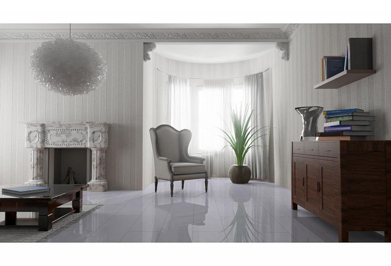 Ламинат Falquon Blue Line Uni D3550 Uni Grey 4V HG