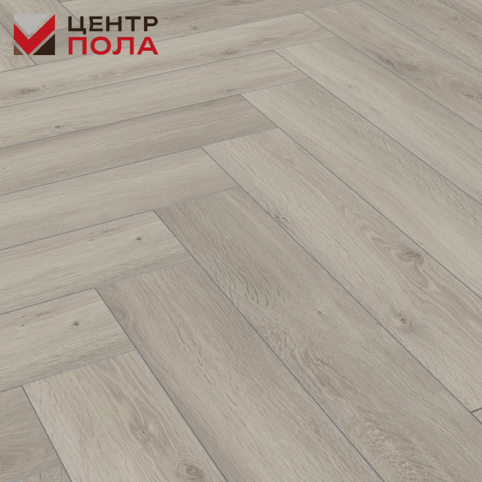Ламинат Kronotex Herringbone D3773 Серебрянный Дуб