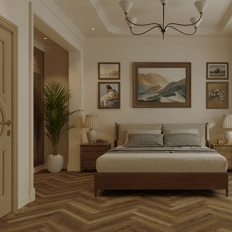 Кварцвинил Ensten Valland Parquet ECO 103-16 Сакура