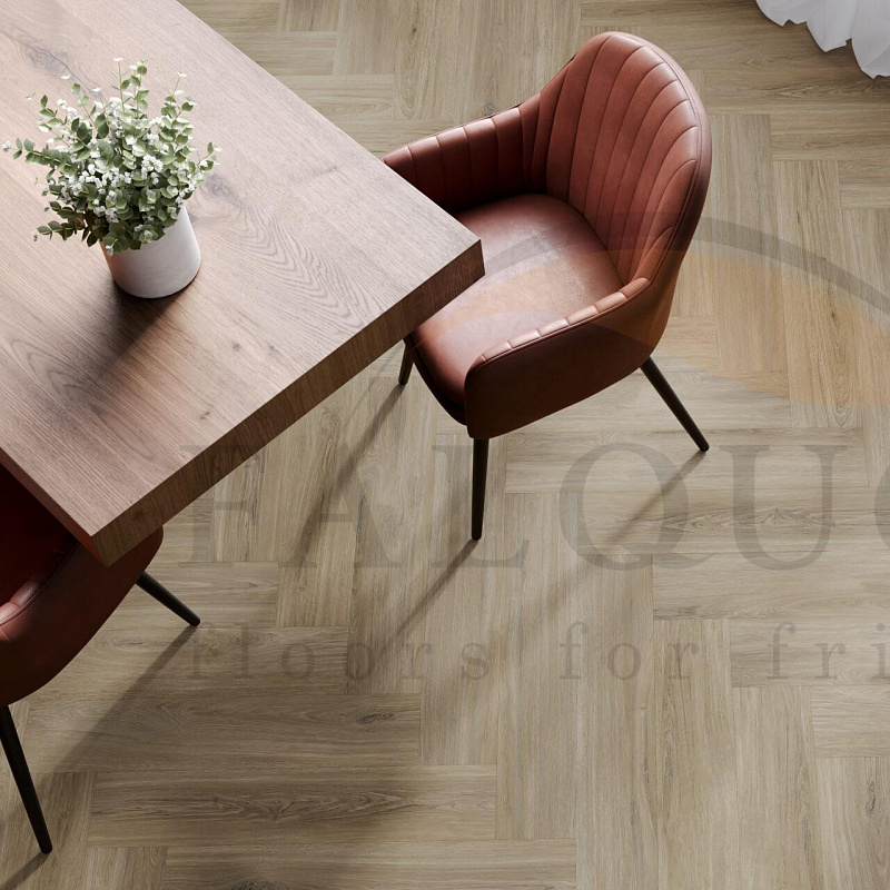 Кварцвинил The Floor Herringbone P6001 Tuscon Oak HB