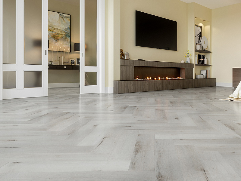Кварцвинил Fargo Parquet 33-DL1601 Дуб Снежный градиент